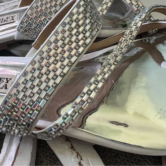 Badgley Mischka Sandals Shoes Women’s 7 NEW - Picture 5 of 11